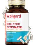 Wellgard Magnesium Glycinate, Mag 1200, High Strength Magnesium Bisglycinate