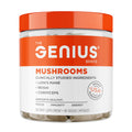 The Genius Brand Genius Mushrooms - Plant-Based Supplement for Immune, Focus & Energy Support - Lion's Mane, Cordyceps & Reishi