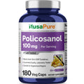 NusaPure Policosanol 100mg 180 Veggie Capsules (Vegan, Non-GMO) NusaPureBuy Supplements Australia