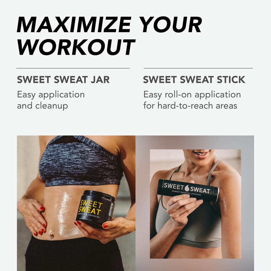 Sweet Sweat 'Workout Enhancer' Gel - Maximize Your Exercise & Sweat Faster - 13.5oz Sports ResearchBuy Supplements Australia