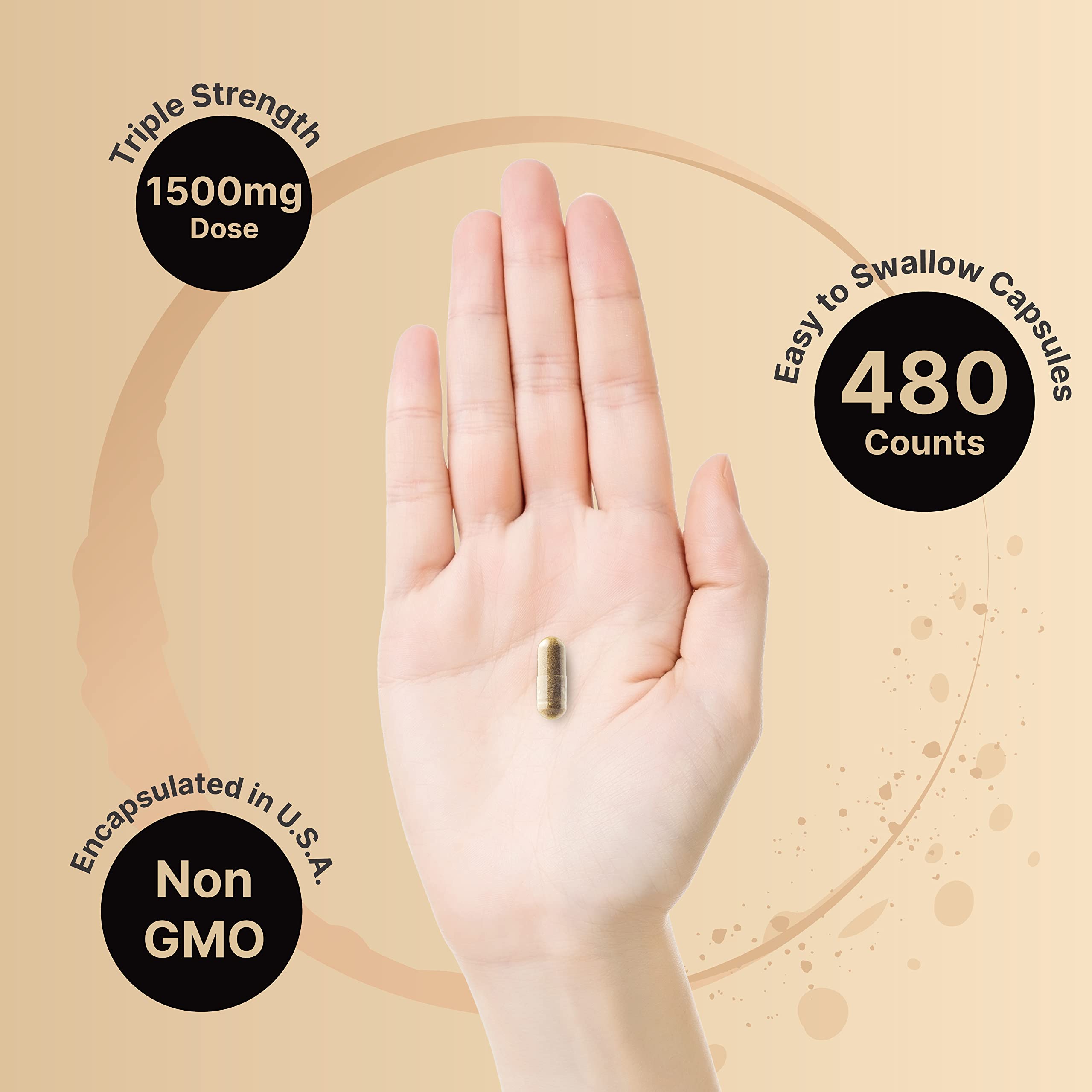 2 Pack NatureBell Mucuna Pruriens Capsules, 1500mg Per Serving, Made with Mucuna NatureBellBuy Supplements Australia