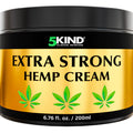 5kind Extra Strong Hemp Cream 6.76 fl oz - Maximum Strength - Natural Topical Cream - Muscle Rub for Lower Back, Joints, Neck, Knees, Shoulders 5kind clinical skincareBuy Supplements Australia