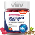 VEV Deep Calm Magnesium Complex 14-in-1 Gummies – 90 Count (Pack of 1) – with D3, Ashwagandha, L-theanine, Zinc – Magnesium Complex for Women and Men