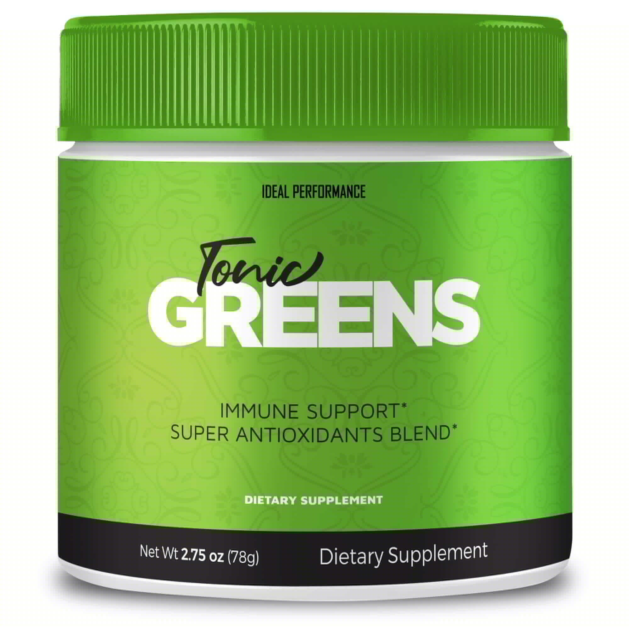 Tonic Greens Powder Vitamin Supplement Advanced Formula - Natural Green Blend Energy Supplement - Maximum Strength, TonicGreens BCAA, Tonic Greens All Natural Formula Powder Support Reviews (1 Pack) IDEAL PERFORMANCEBuy Supplements Australia