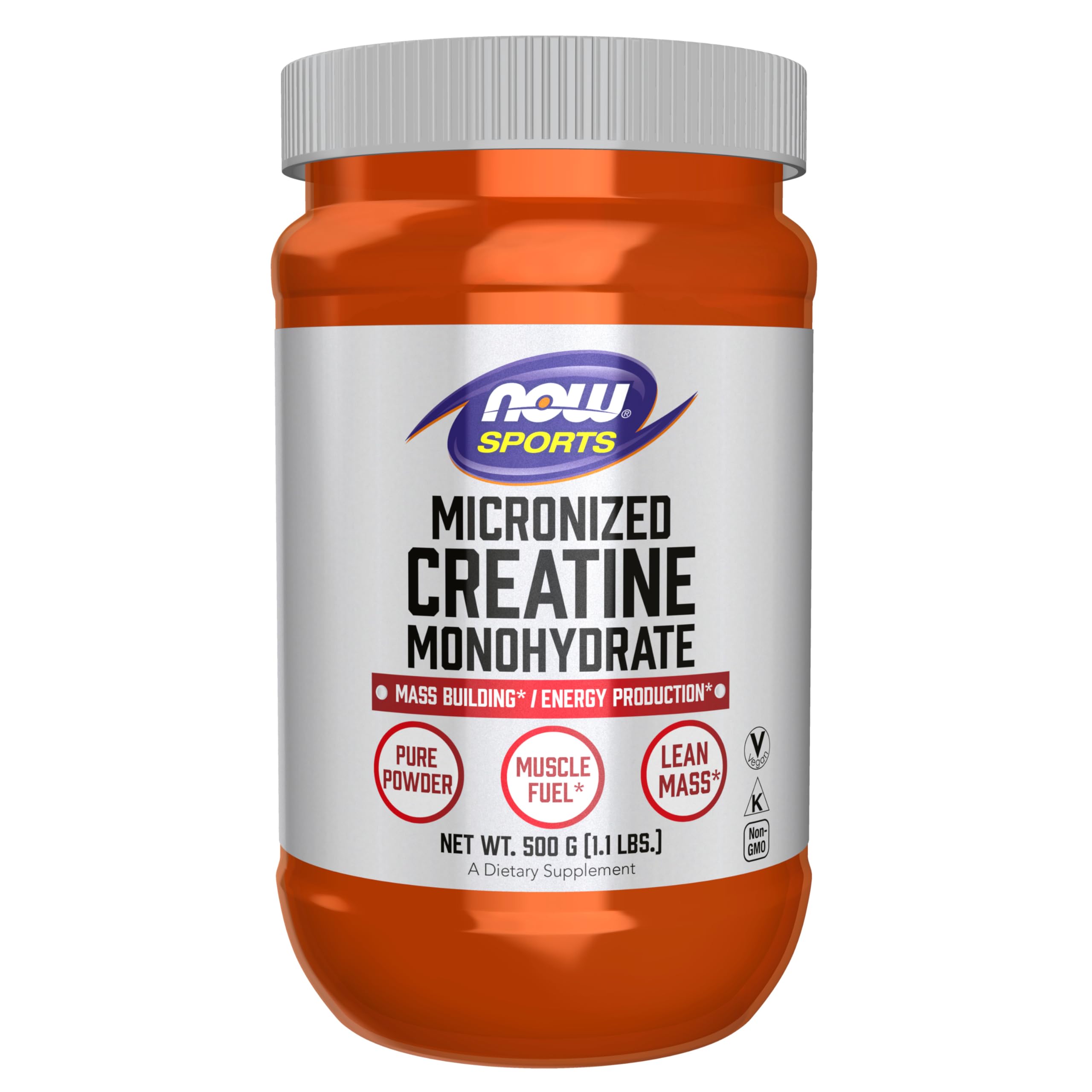 NOW Foods Sports Nutrition, Micronized Creatine Powder 500 g, Mass Building*/Energy Production*, 1.1-Pound NOW Foods buy supplements Au