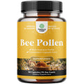 Bee Pollen Pills for Breast Growth 180 Ct - Bee Pollen Supplement 1000mg Serving with Naturally Occurring B Vitamins Minerals & Enzymes - Breast Support Supplement - Vegetarian Non-GMO & Gluten Free Natures CraftBuy Supplements Australia