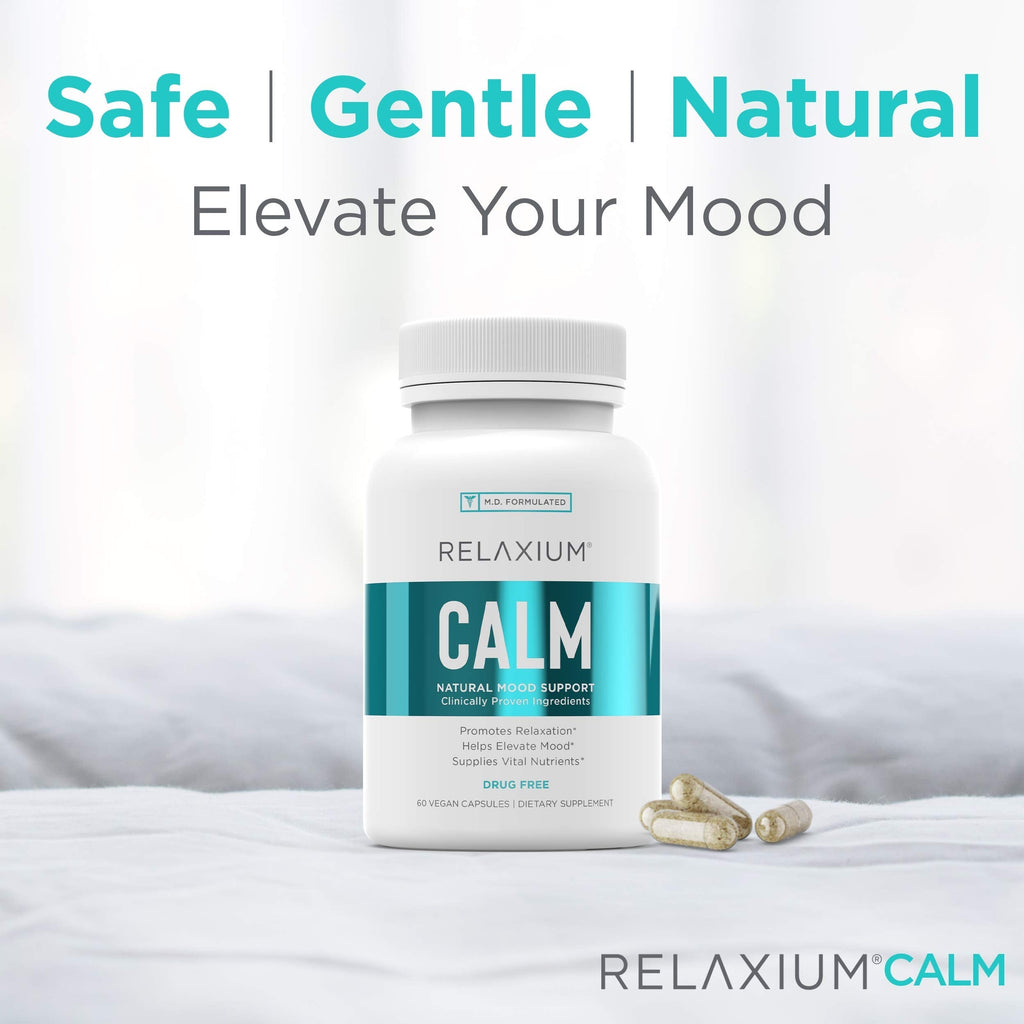 Relaxium Calm, Non-Habit Forming, Stress & Mood Support Supplement RelaxiumBuy Supplements Australia
