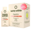 Sunny Within - Brain Health Supplement - Magnesium L-Threonate from Magtein®, Lion’s Mane, Alpha GPC, L-Theanine, ALA & Avocado Oil - Focus, Mood & Memory Support* - 30 Daily Vegan Pouches Sunny WithinBuy Supplements Australia