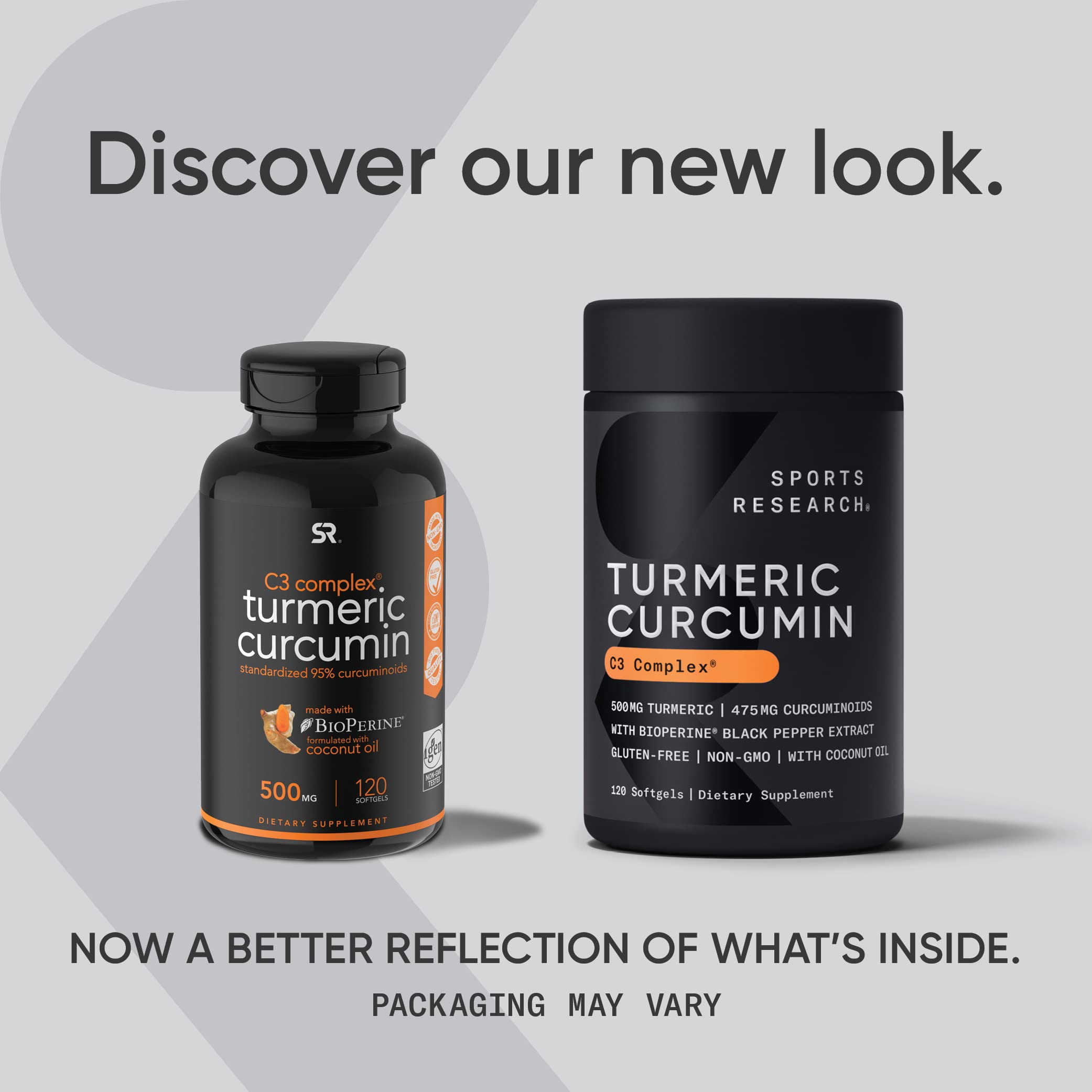 Sports Research Turmeric Curcumin C3 Complex 500 mg, Enhanced with Black Pepper Sports ResearchBuy Supplements Australia