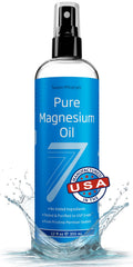 Seven Minerals Pure Magnesium Oil Spray, Big 12oz, USP Grade, Extra Strength, for Feet, Sleep, Muscle Pain & Cramps - Mined in The USA Seven MineralsBuy Supplements Australia