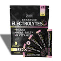 Enhanced Powder Stick Packs (Lemon Berry - 20 Packets) Sugar Free + BCAA B-Vitamins 