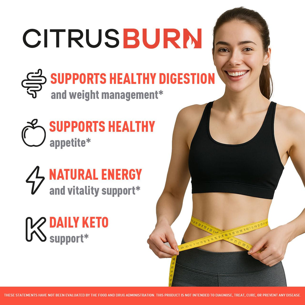 Citrus Burn Capsules - Official CitrusBurn Pills Supplement Support All Natural Ingredients Advanced Formula Premium Multivitamin for Overall Health & Wellness, 60 Capsules for 1 Month LIVORKABuy Supplements Australia