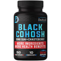 Black Cohosh dietary supplement bottle with Dedica branding on a white background