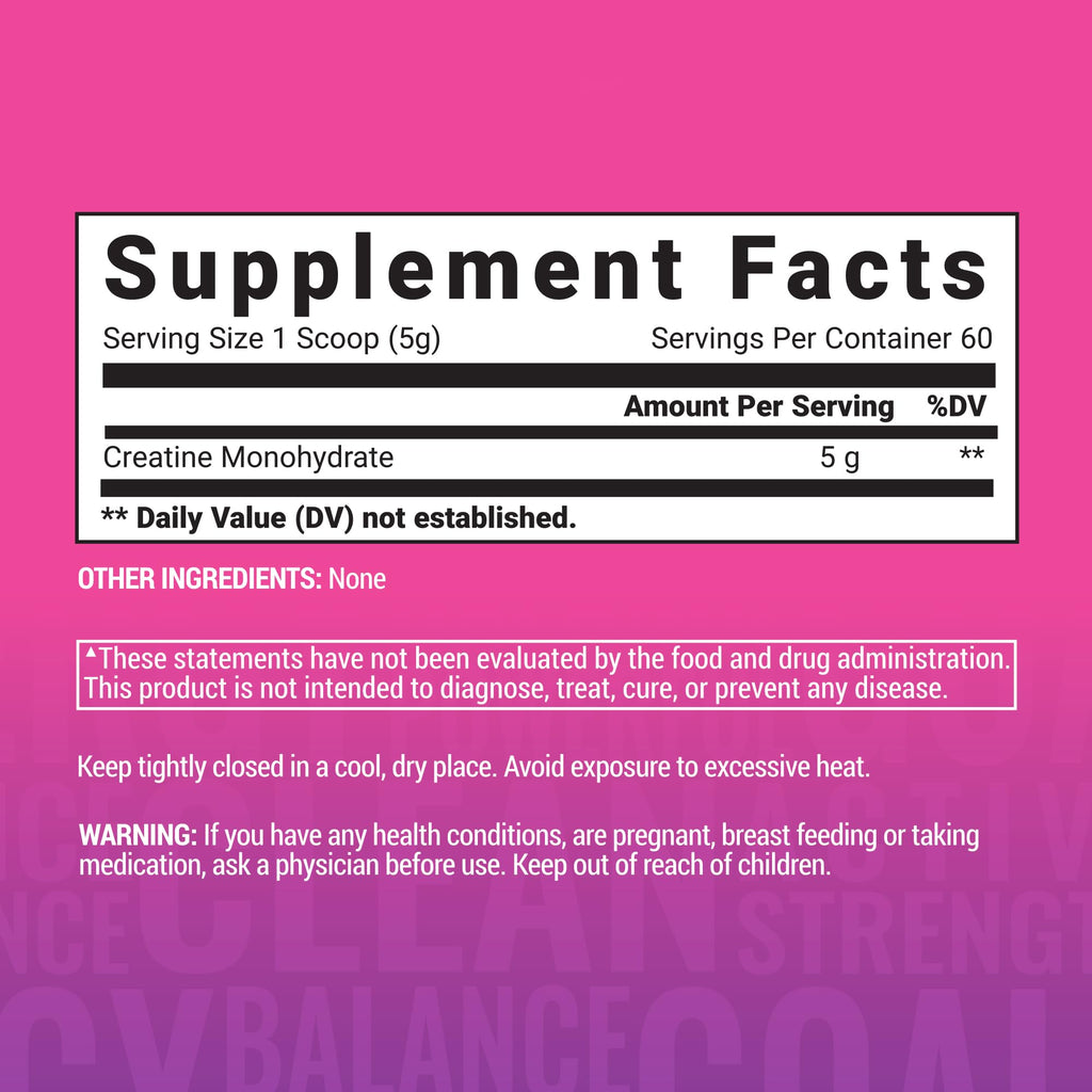 AminoLean Creatine for Women and Men, Pure Micronized Creatine Monohydrate Powder Supplement for Muscle Toning, Mood Support, Energy Boost, and Brain Health, 300g RSP NUTRITIONBuy Supplements Australia