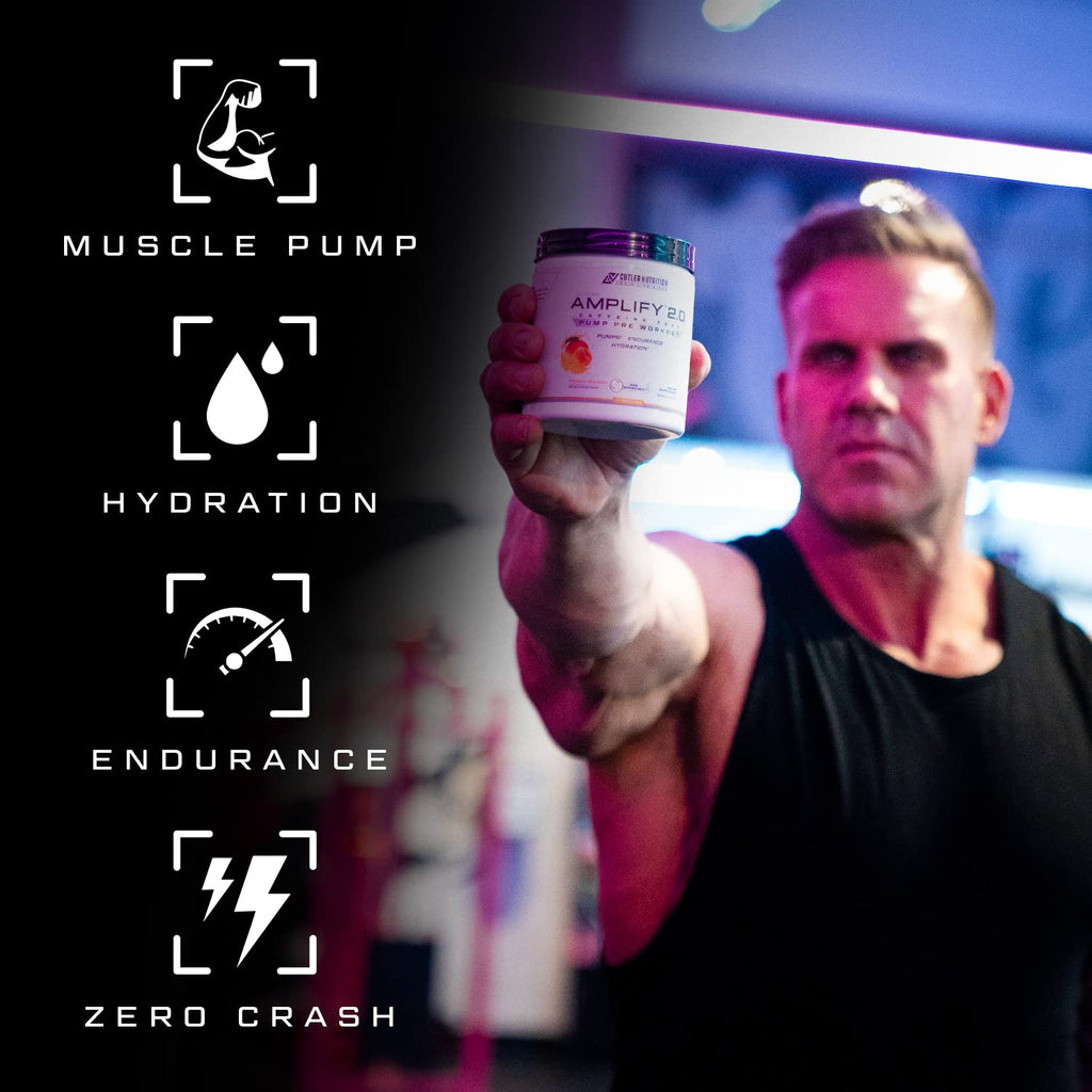 Cutler Nutrition Amplify 2.0 Caffeine Free Pre Workout for Men and Women Stimulant Free Cutler NutritionBuy Supplements Australia