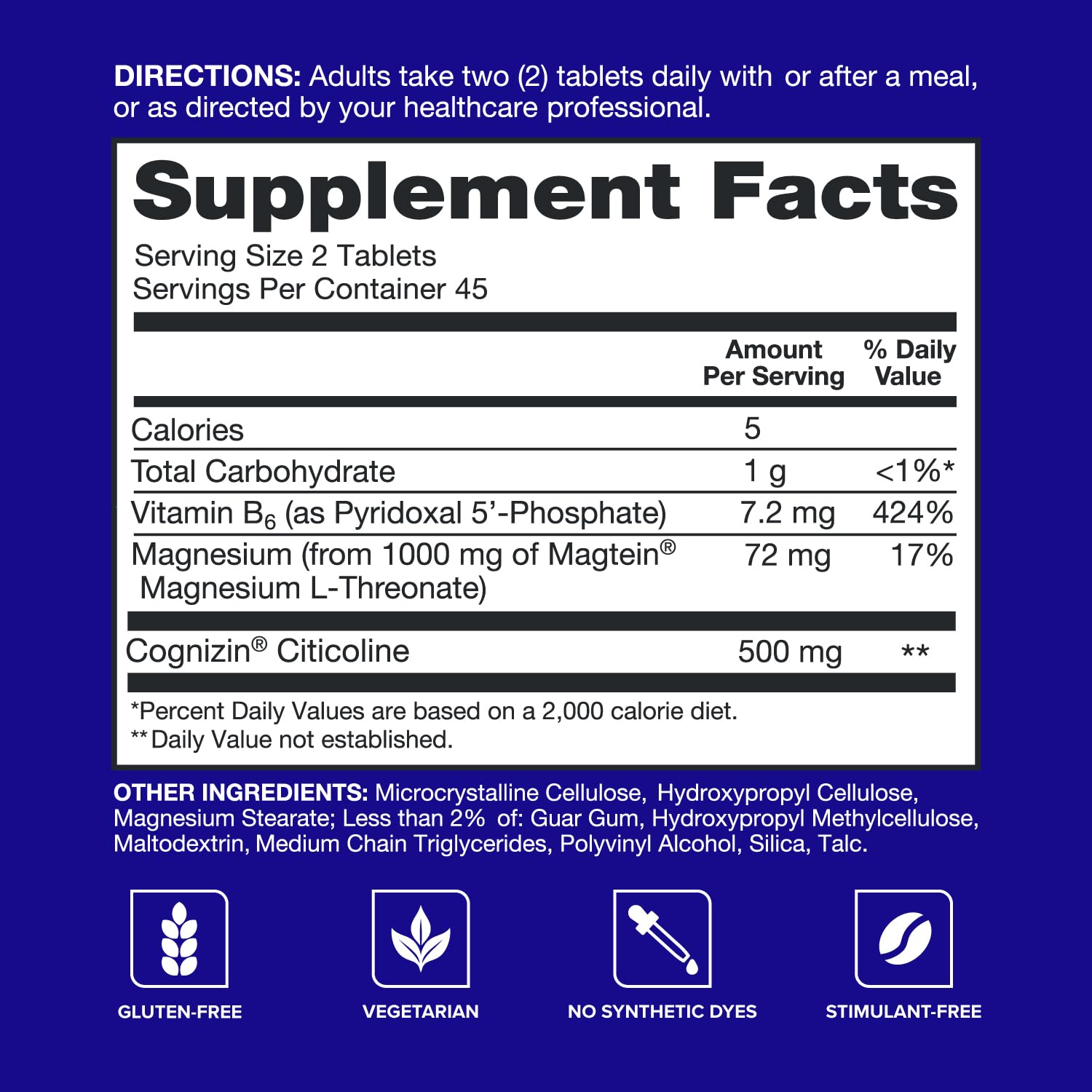 Qunol Brain Health Memory Plus with B6, Magnesium L-Threonate & Citicoline, Clinically Tested Ingredients to Improve Memory, Focus, Attention and Productivity, 90 Count QunolBuy Supplements Australia