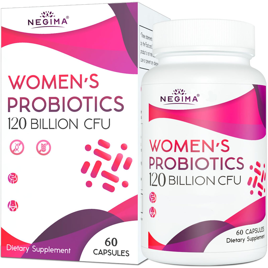 Negima Menopause Supplements for Women, 120 Billion CFUs Probiotics for Women, 13-in-1 Herbs & Botanicals Complex, for Menopause - 60 Caps NegimaBuy Supplements Australia
