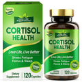 Cortisol Supplements for Women/Men, Advanced Stress & Cortisol Support with Ashwagandha & Rhodiola Rosea, Promotes Relaxation, Mood, Focus, and Restful Sleep for Men and Women, 120 Capsules Love Life SupplementsBuy Supplements Australia