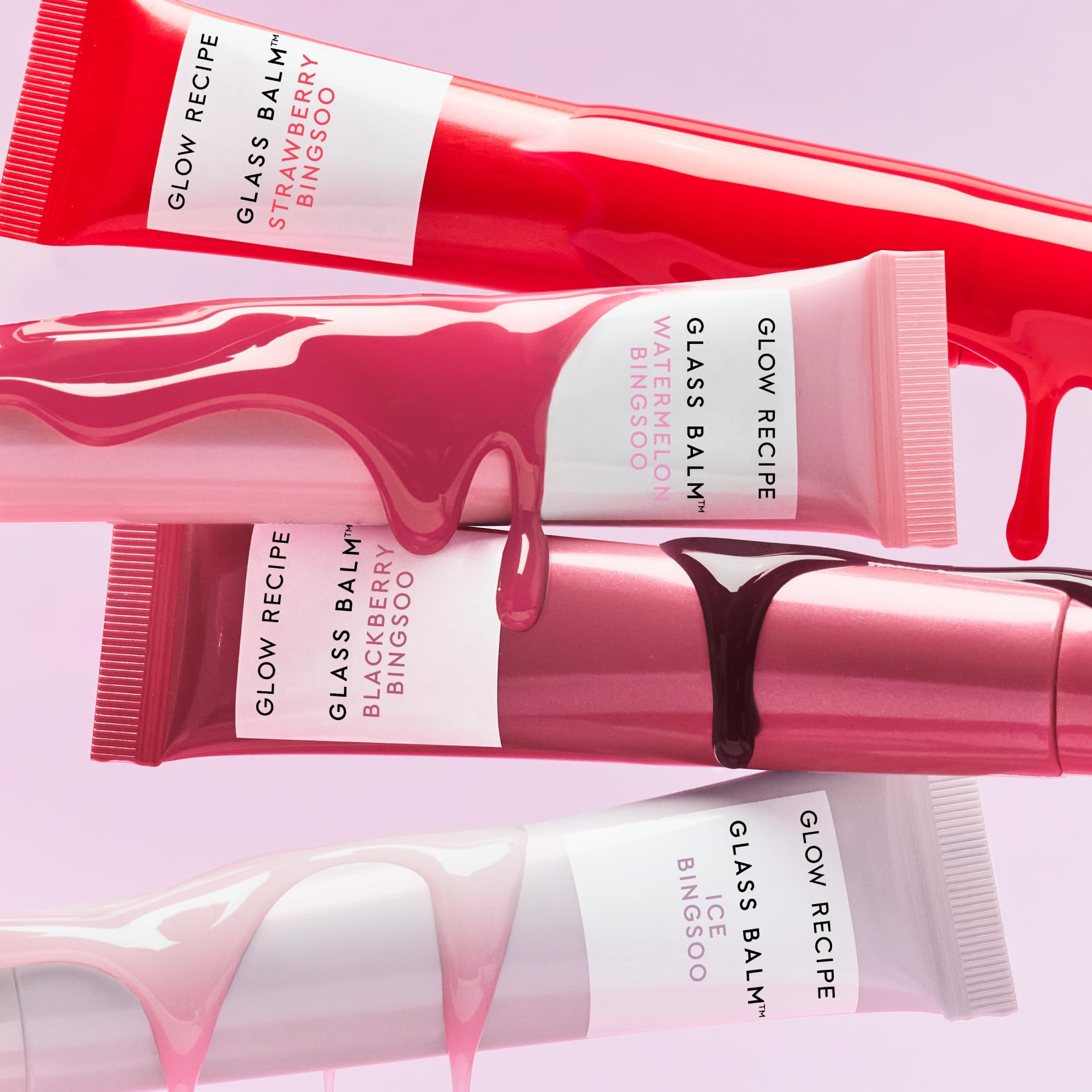 Glow Recipe Glass Balm Lip Treatment - 12Hr Hydrating Lip Balm & Moisturizer with Hyaluronic Acid to Smooth
