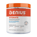 The Genius Brand Genius Hydrate - Electrolyte Supplement for Daily Hydration - Coconut Water - Sugar-Free - 8 Essential Minerals & Nutrients - Non-GMO - Blue Raspberry - 50 Servings The Genius BrandBuy Supplements Australia