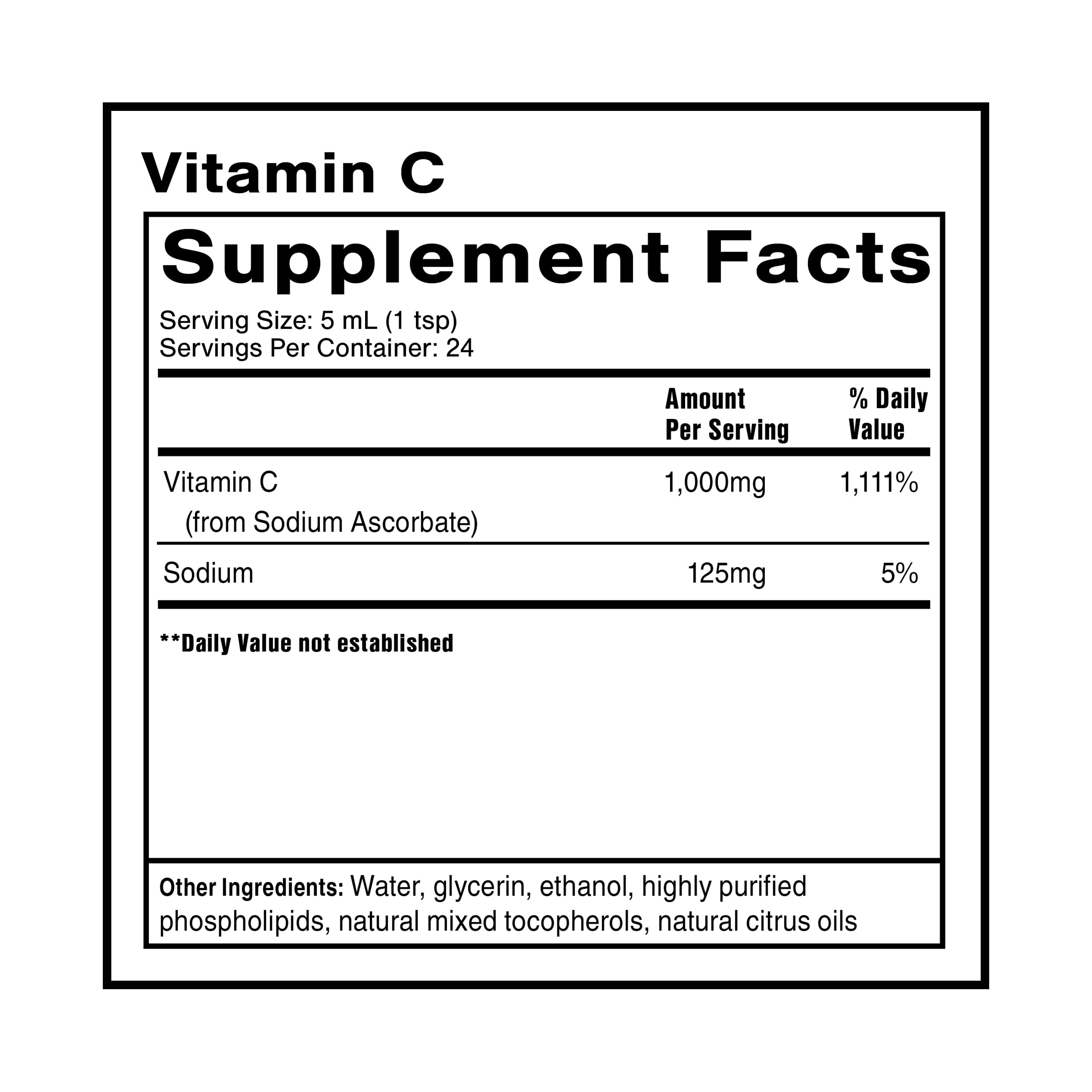 Quicksilver Scientific Liposomal Vitamin C - 1000mg Buffered Liquid Vitamin C Supplement - Immune + Antioxidant Support - Liposomes for Superior Absorption - Vegan + Non-GMO (4oz / 120ml) Quicksilver ScientificBuy Supplements Australia