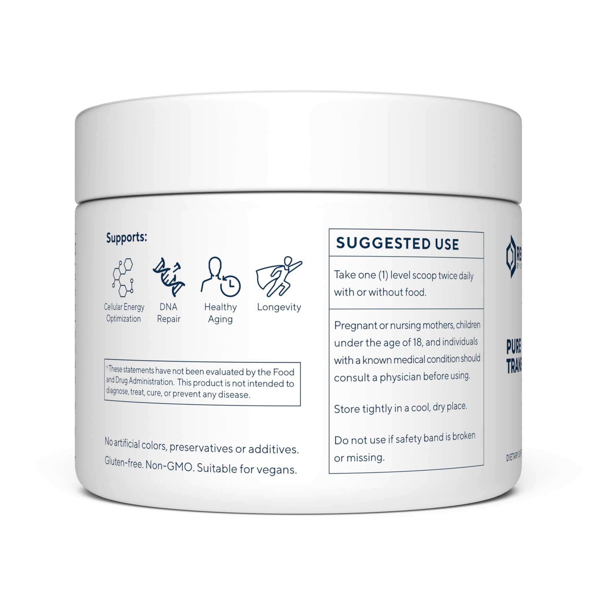 Renue By Science Resveratrol | High Strength Resveratrol Supplement | 100g Trans Resveratrol Powder | Reservatrol 200 Day Supply | Non-GMO & Allergen Free | Manufactured in The USA Third-Party Tested Renue By ScienceBuy Supplements Australia