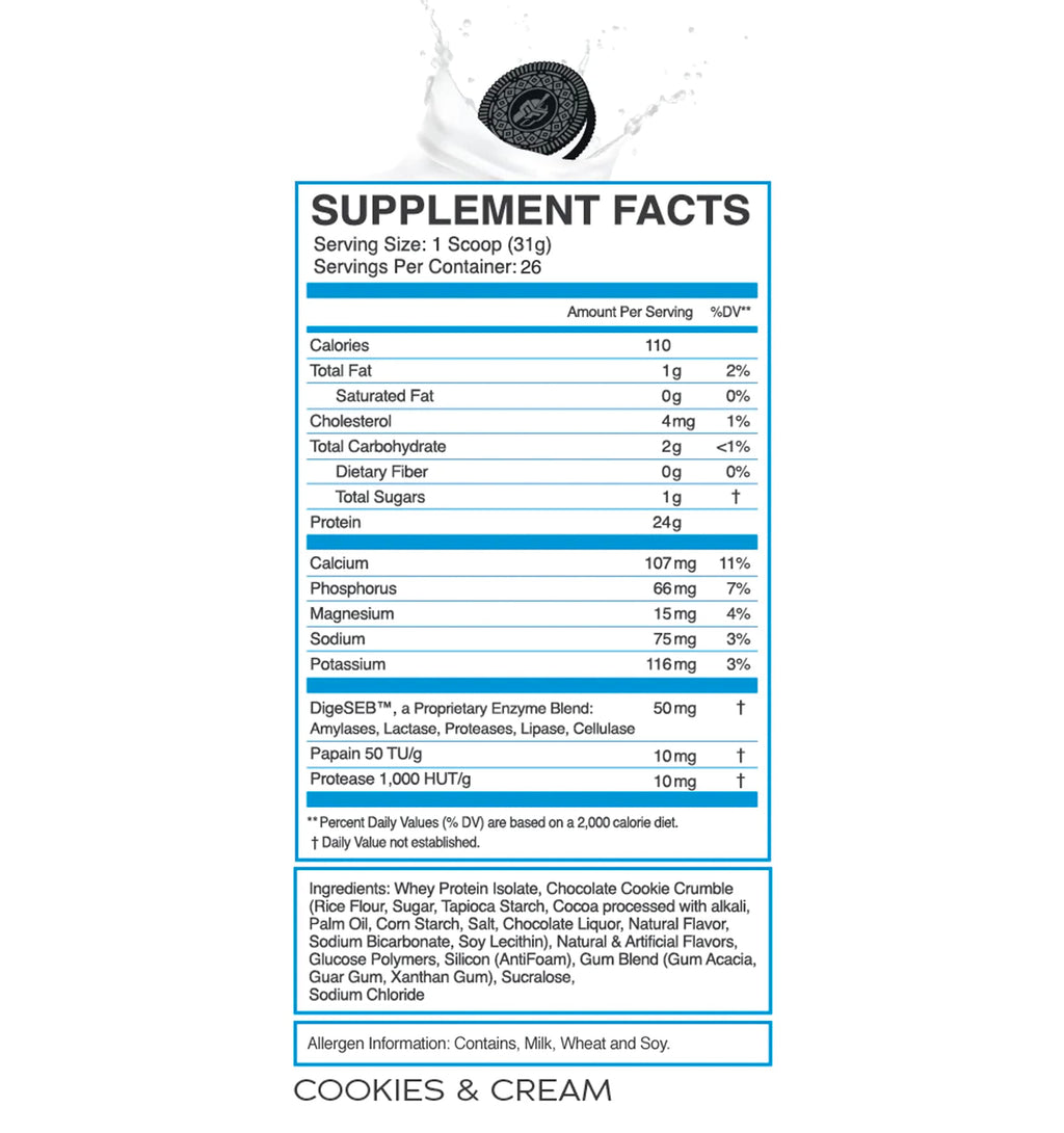 eFlow Nutrition 100% Whey Protein Isolate - Lactose-Free Digestive Enzymes Added eFlow NutritionBuy Supplements Australia