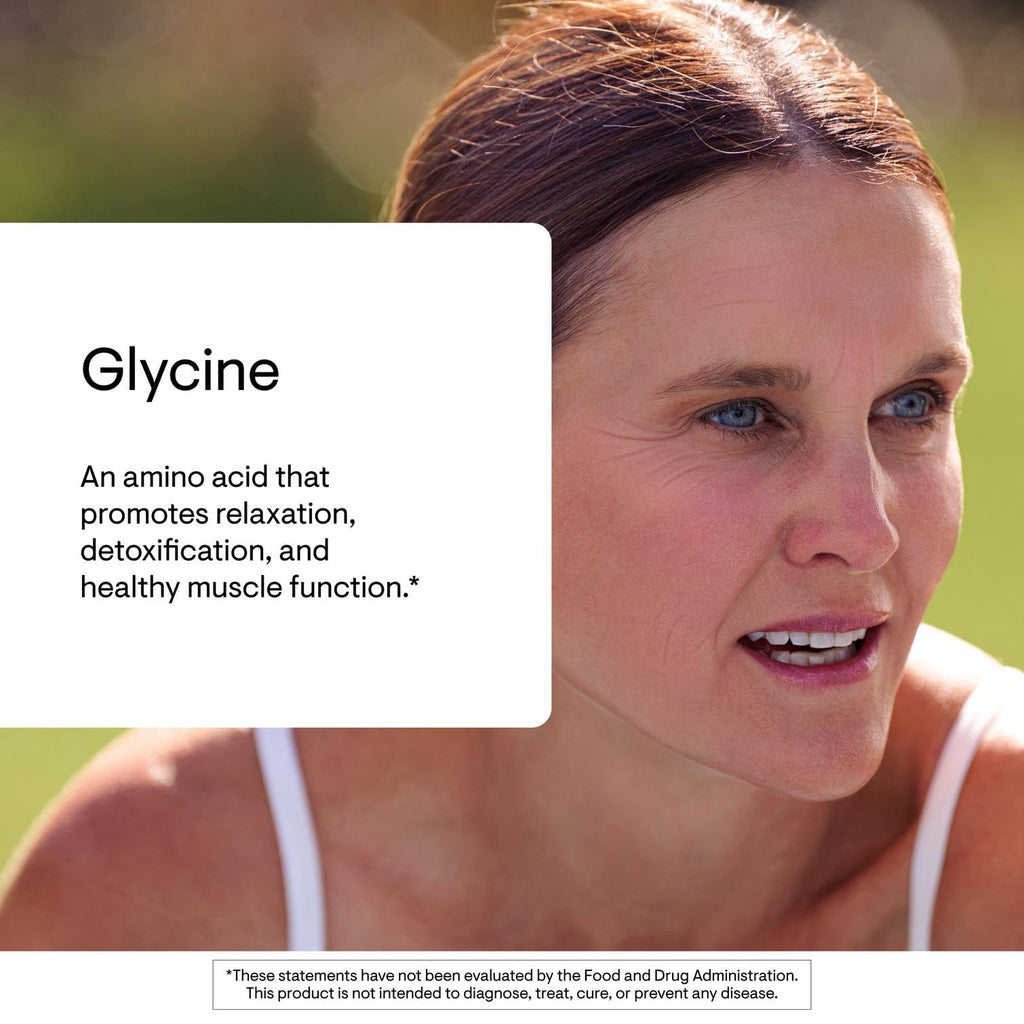THORNE - Glycine - Amino Acid Support for Relaxation, Detoxification, and Muscle Function* - 250 Capsules THORNEBuy Supplements Australia