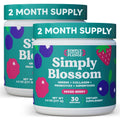 Simply Blossom Nutrition - Daily Greens & Superfood Powder + Collagen + Probiotics for Women's Digestive Health & Bloating Relief. Help Your Health Bloom - 2 Month Supply Simply Nature's Pledge buy supplements Au