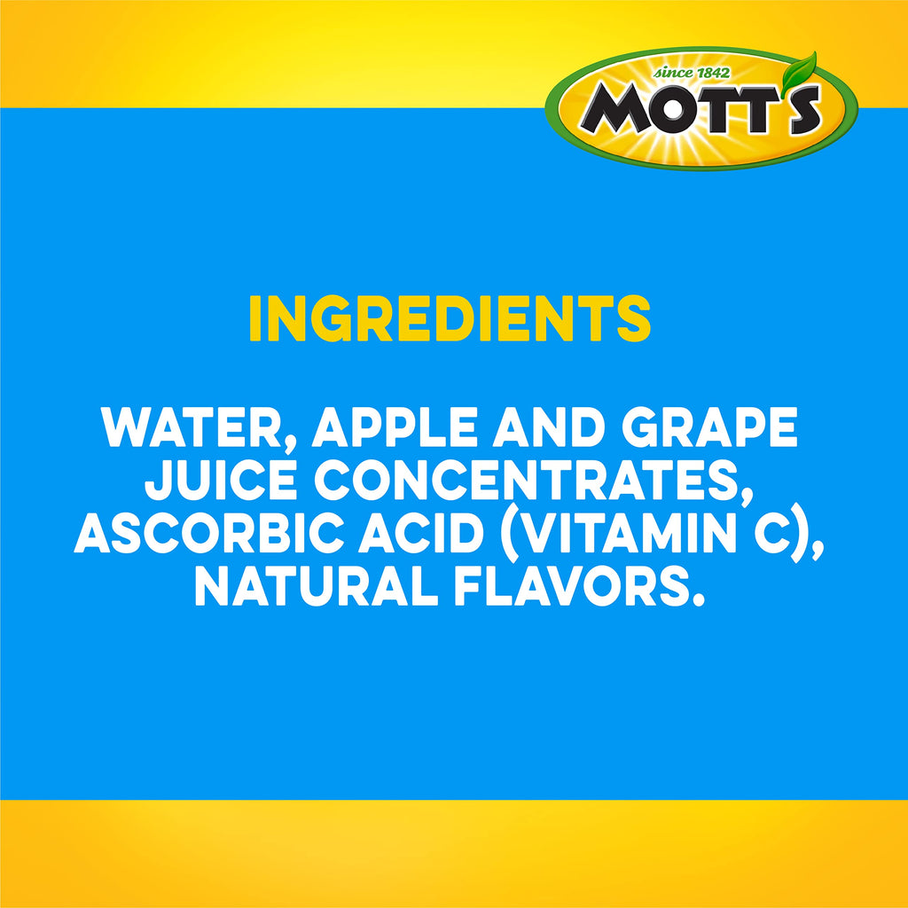 Mott's 100 percent Apple White Grape Juice, 6.75 fl oz boxes (Pack of 32) Mott's buy supplements Au