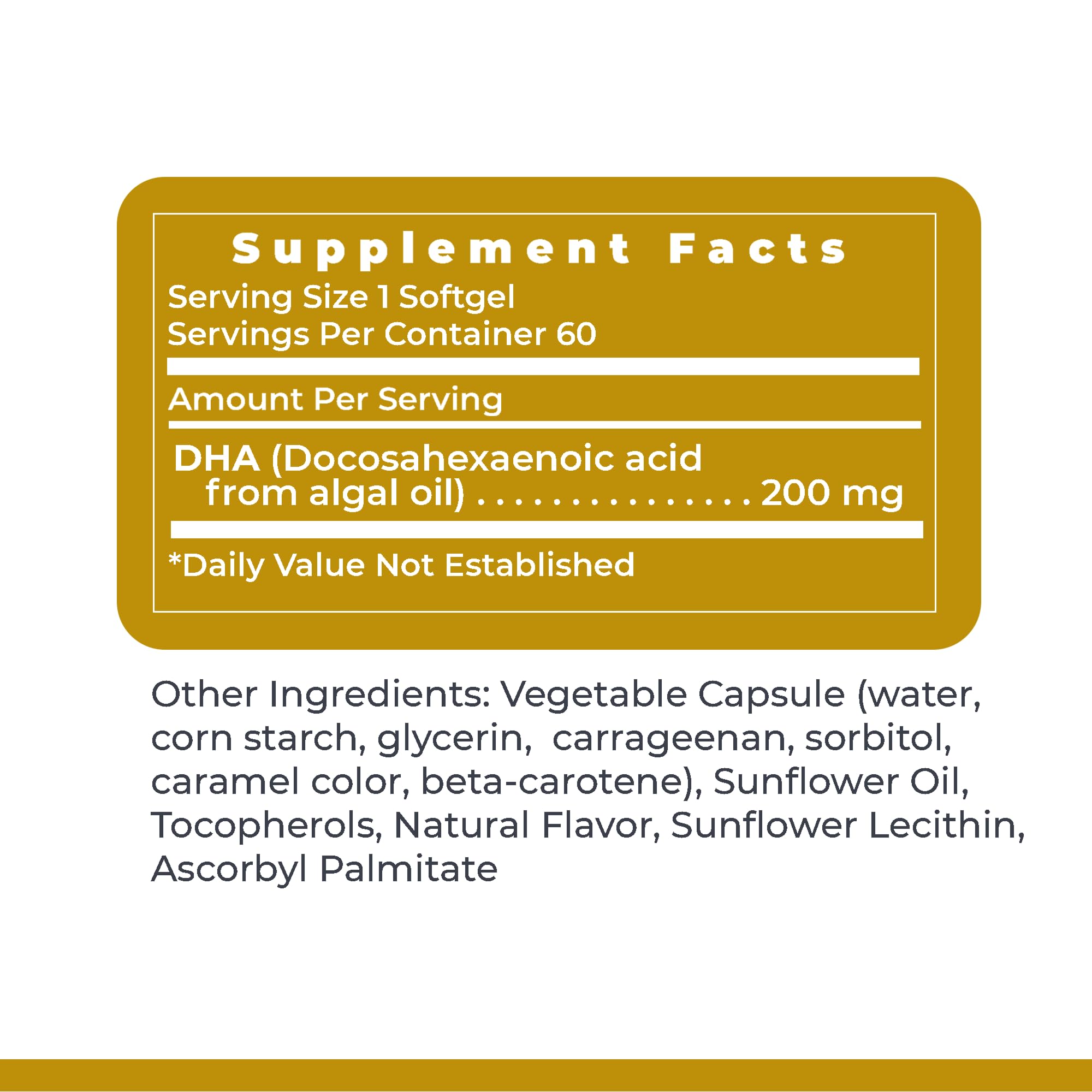 Premier Research Labs Premier DHA - Vegan DHA with Omega 3 Fatty Acids, Algae Based DHA for Women & Men, Natural DHA Supplement Suitable for Vegans- 60 Vegetarian Softgel Capsules Premier Research LabsBuy Supplements Australia