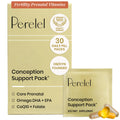 Perelel Conception Support Pack, Prenatal Multivitamin with DHA Omega 3, COQ10 & Folate, Supports Fertility Wellness for Women
