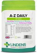 Multivitamin A-Z Daily Tablets 90 Tablets by Lindens LindensBuy Supplements Australia
