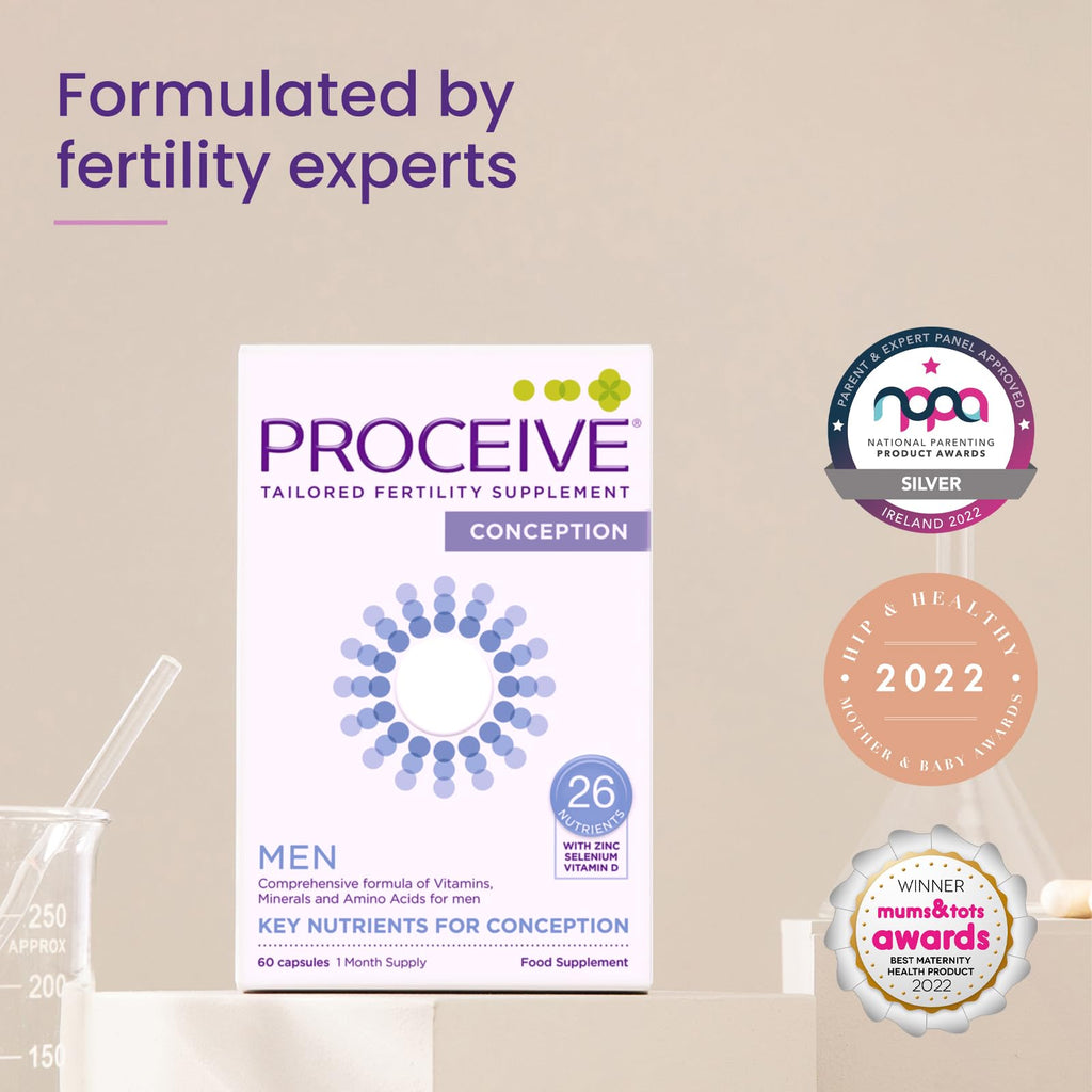 Proceive® Men Fertility Supplement for Conception - Vitamins & Minerals for Men Trying ProceiveBuy Supplements Australia