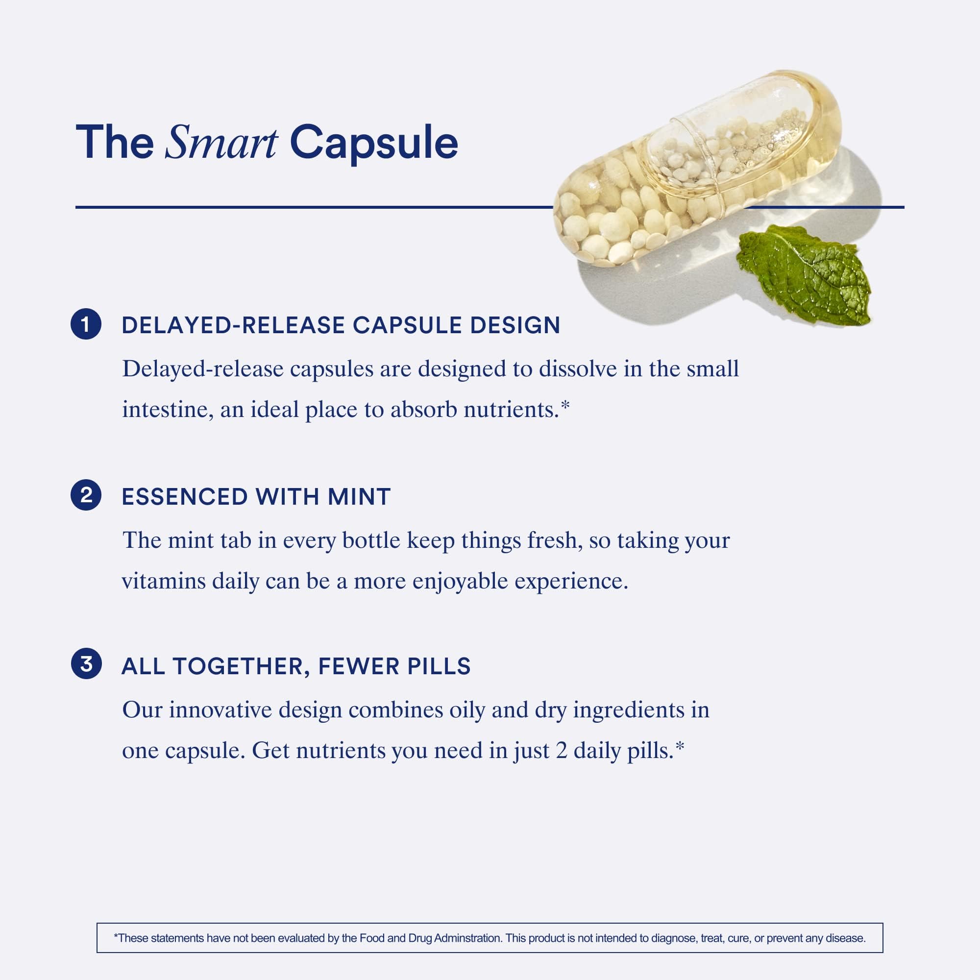 Ritual Men’s 18+ Daily Multivitamin - Key Essential Vitamins and Minerals to Support Energy, Muscle, Heart, Brain Health* - Including Zinc, D3, B12, A, K2