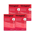 Vivioptal Active, 90 Softgels (1 Year Supply), Ginseng & Omega 3, Multivitamin & Multimineral, Gluten Free, German Formula Vivioptal VitaminsBuy Supplements Australia