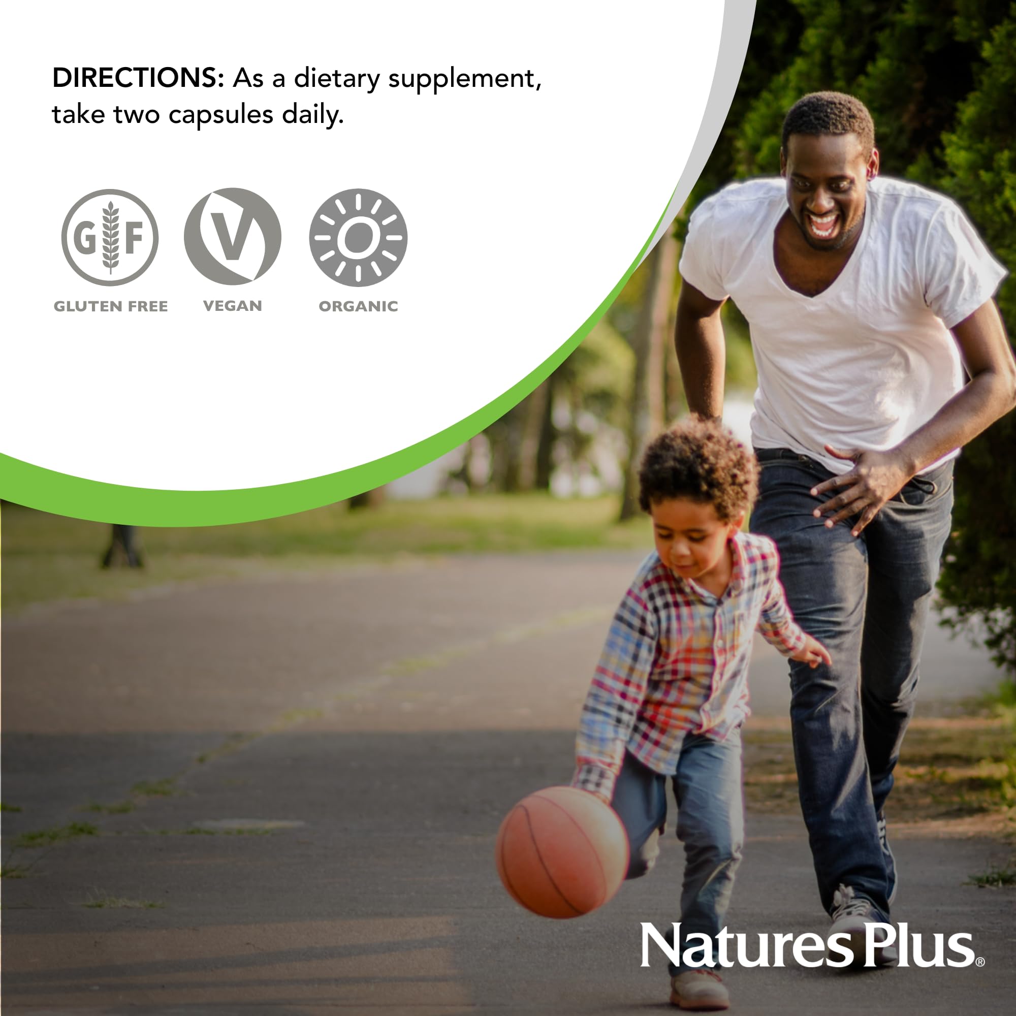 NaturesPlus Source of Life Garden Vitamin C - 60 Capsules - Immune System Support - USDA Certified Organic, Non-GMO, Vegan, Gluten Free - 30 Servings NaturesPlusBuy Supplements Australia
