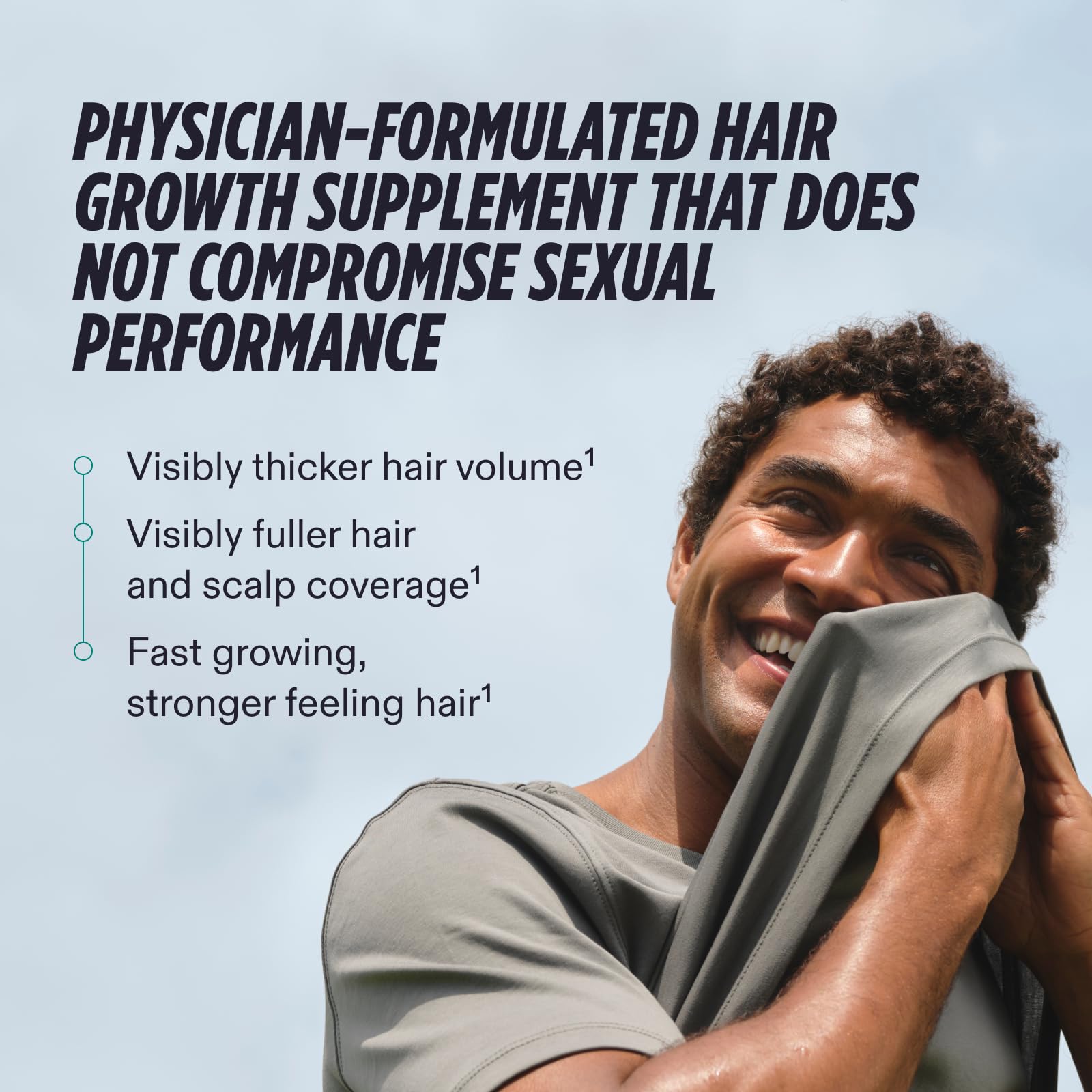 Nutrafol Men's Hair Growth Supplements, Clinically Tested for Visibly Thicker Hair and Scalp Coverage, Dermatologist Recommended - 1 Month Supply NutrafolBuy Supplements Australia
