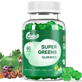 Multivitamin Super Greens Gummies - Daily Vegan Gummy Vitamins for Women, Apple Flavor | Organic Blend with Vitamin C, Turmeric, Zinc, Immune Support, Energy Booster, Metabolism | 60 Count CNDANTINGBuy Supplements Australia