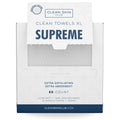 Clean Skin Club Clean Towels XL Supreme, 50 Count, Absorbent, Gentle CLEAN SKIN CLUBBuy Supplements Australia