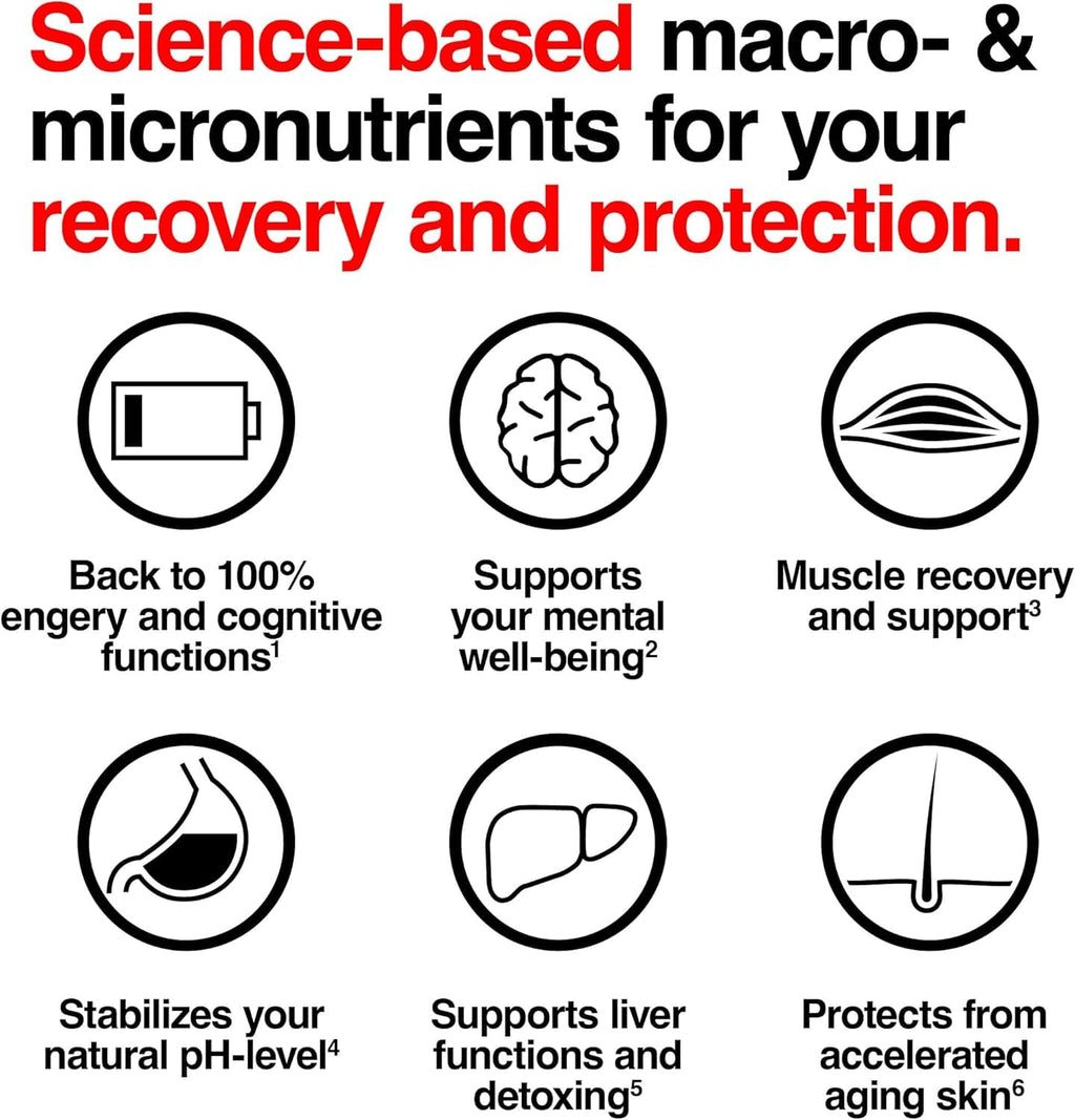 KA EX - Cortisol Stress Reducer for Athletes | Post-Workout Recovery Gamechanger | Clinically Tested and Trusted by Thousands of Pro Athletes | Swiss Science I Vegan (24 Pack) KA EXBuy Supplements Australia