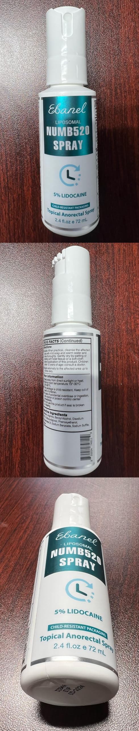 Ebanel Bundle of 5% Lidocaine Numbing Spray and Tattoo Aftercare Healing Balm Ebanel buy supplements Au
