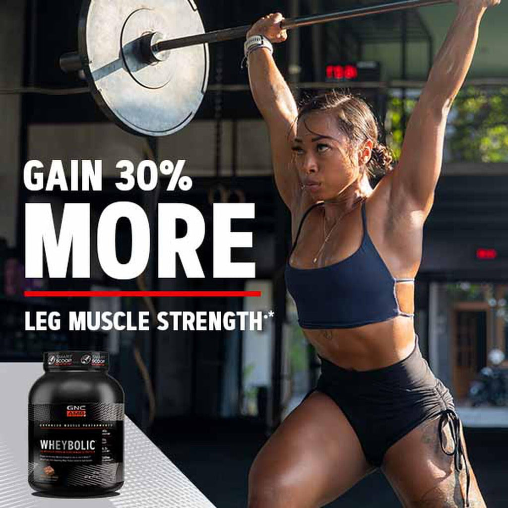 GNC AMP Wheybolic Protein Powder | Targeted Muscle Building and Workout Support Formula GNCBuy Supplements Australia