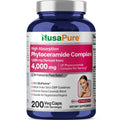 NusaPure Phytoceramide Complex 10:1 Extract, 1030 mg Equivalent to 4000 mg 200 Veggie Capsules (Non-GMO) Bioperine NusaPureBuy Supplements Australia