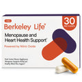 Berkeley Life Menopause and Heart Health Support Supplements - Hormone-Free Dual-Action Nitric Oxide Supplement for Menopause Symptom Relief & Healthy Blood Flow Support for Women - 60 Capsules Berkeley LifeBuy Supplements Australia
