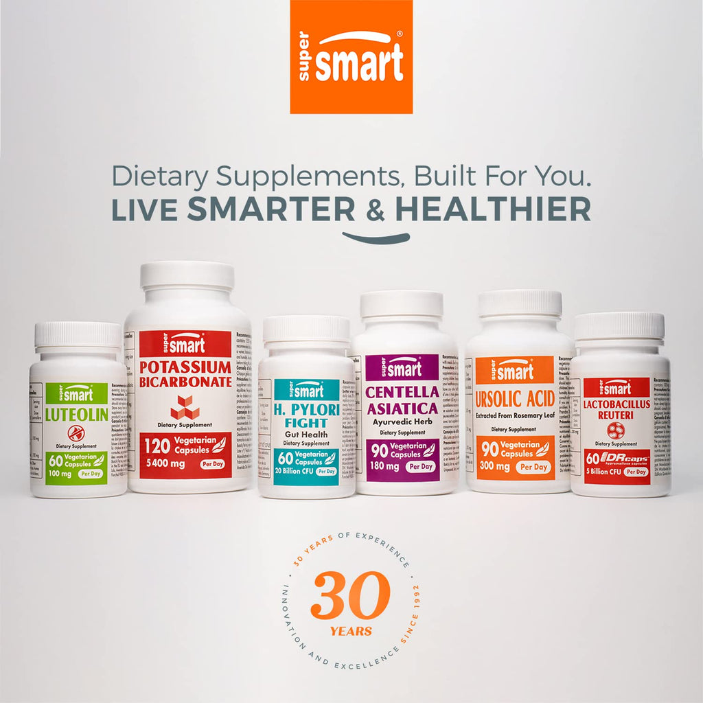 Supersmart - H. Pylori Fight Natural Treatment 20 Billion CFU per Day (Probiotic Lactobac SupersmartBuy Supplements Australia