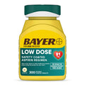 Bayer Aspirin Low Dose 81 mg, Enteric Coated Tablets, Doctor Recommended, Secondary Prevention of Cardiovascular Disease, 300 Safety Coated Tablets (Packaging may vary) Bayer buy supplements Au