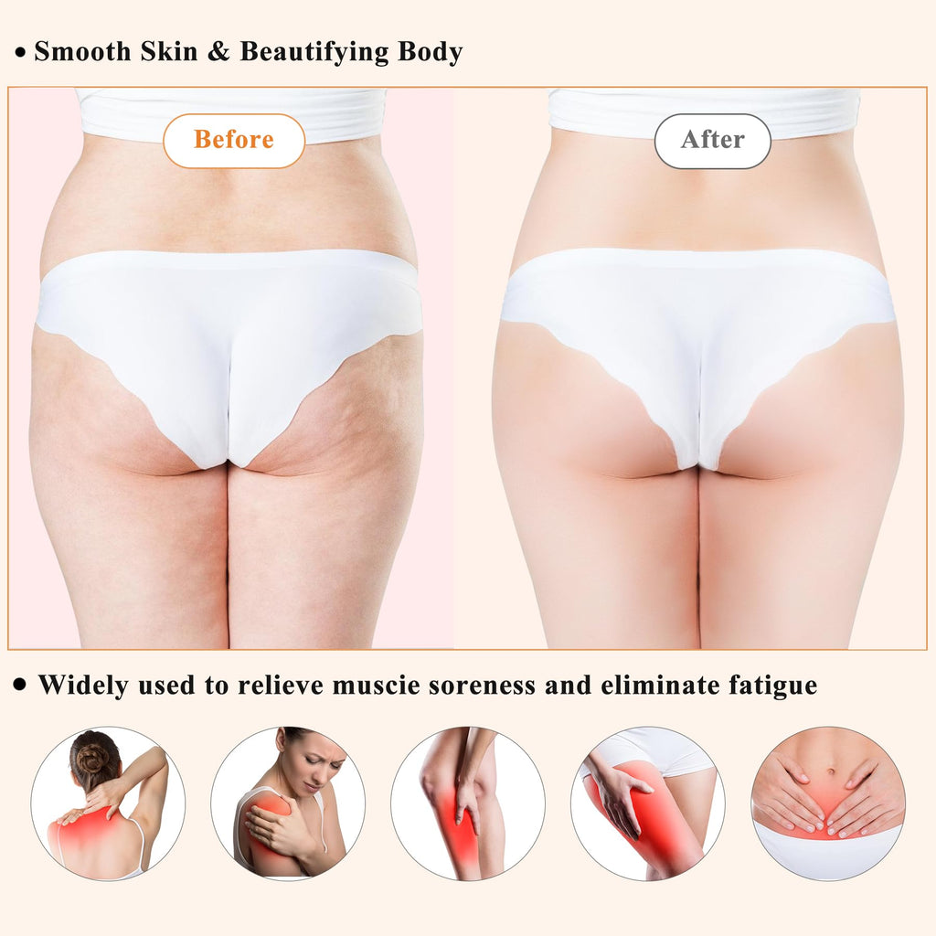 Xokocli 7-in-1 Wood Therapy Massage Tools Lymphatic Drainage Massager for Muscle Pain Relief | Maderoterapia Kit Body Sculpting Tools for Anti-Cellulite, Body Shaping Xokocli buy supplements Au