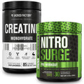 Nitrosurge Pre-Workout in Green Apple & Creatine Monohydrate for Men & Women