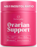 Premium Ovarian Health Support Supplement – Hormone Balance, Ovulation & Cycle Regularity - Myo-Inositol & D-Chiro Inositol Supplement for Women – 40:1 Inositol Ratio With Folate & DIM – 90 Capsules SunergeticBuy Supplements Australia